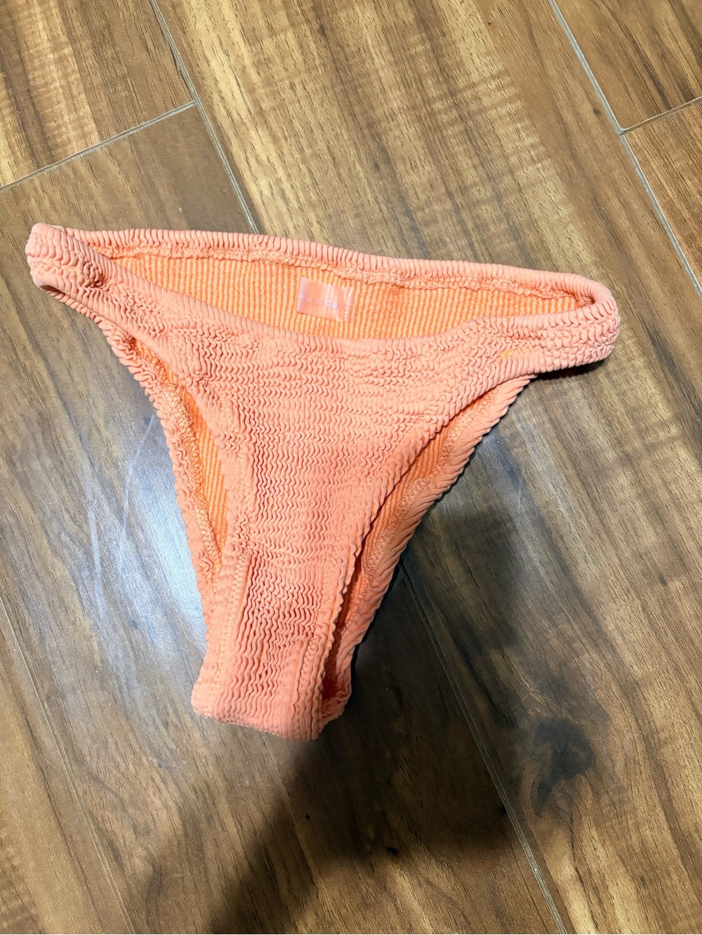 Manebi crinkle stretch swimsuit - Apricot
